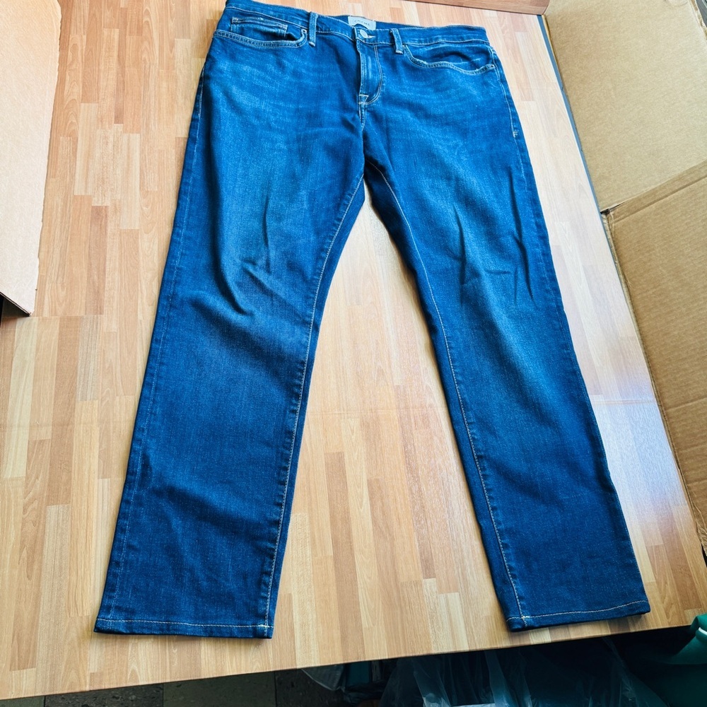 Frame L'Homme slim blue jeans size 38